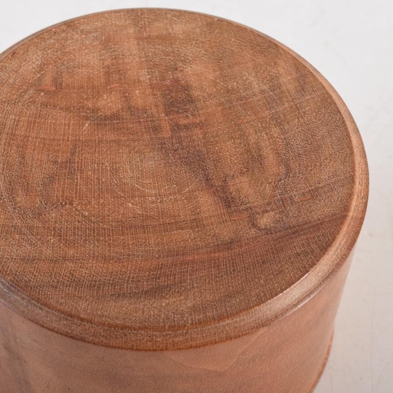 茶道具　天然木　中次　棗　在銘　書付共箱　C　8301