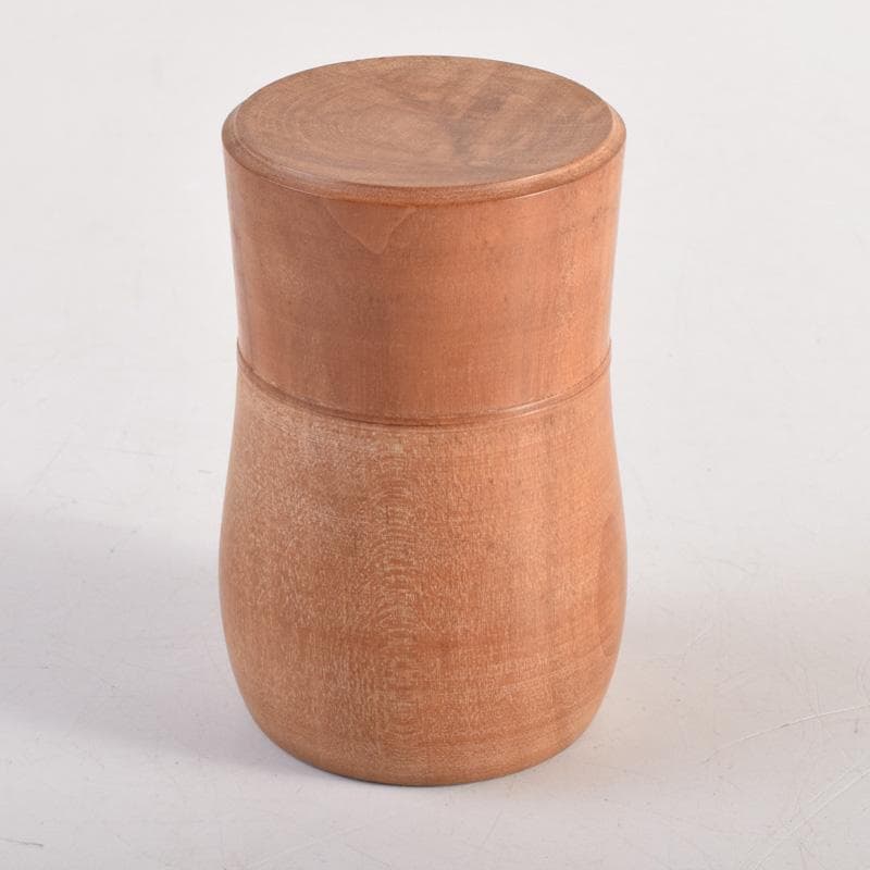 茶道具　天然木　中次　棗　在銘　書付共箱　C　8301