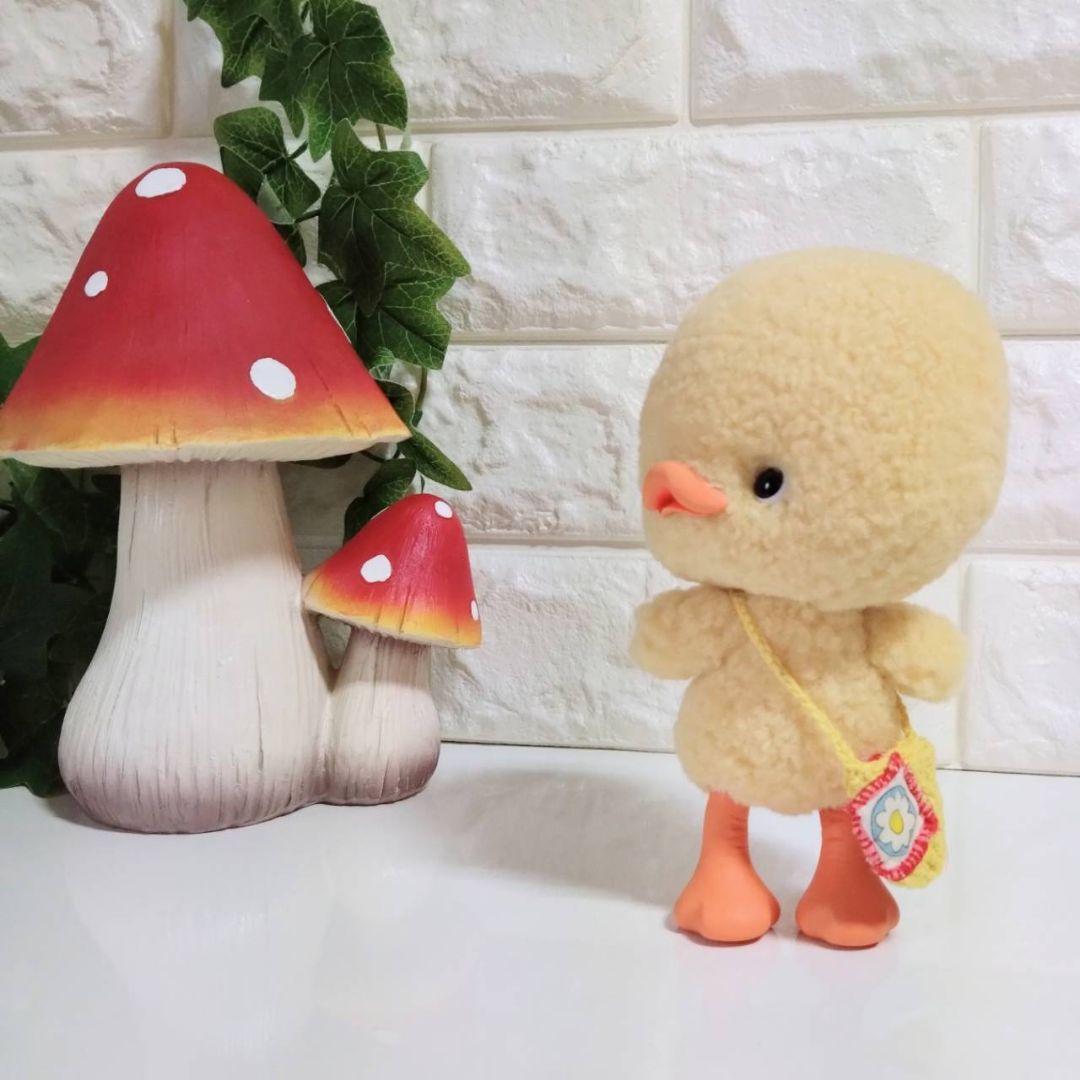 ぬいぐるみ✽アートドール✽ぴっぴちゃん✽中サイズ