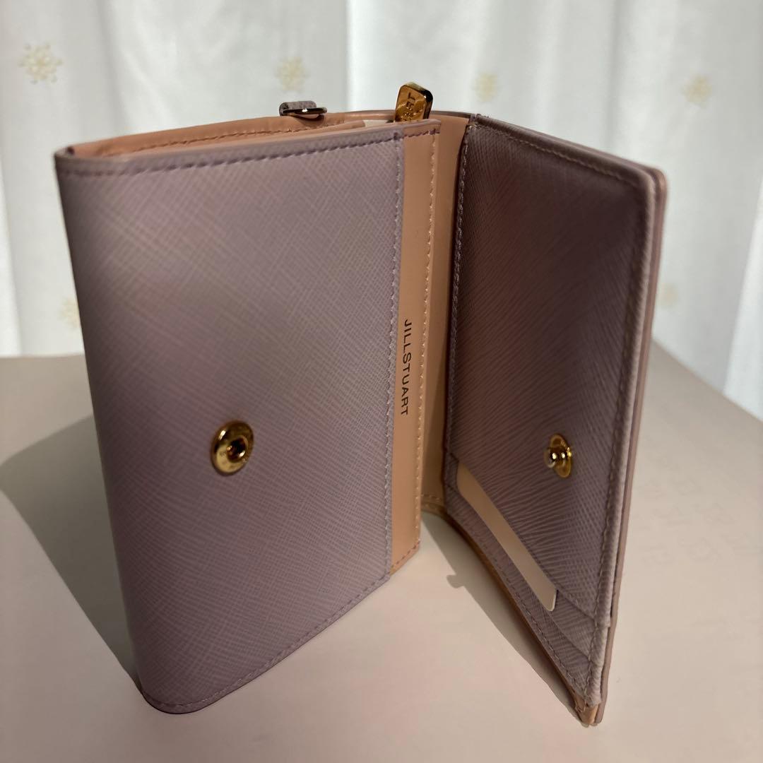 JILLSTUART 財布 二つ折り グローリア チャーム付き