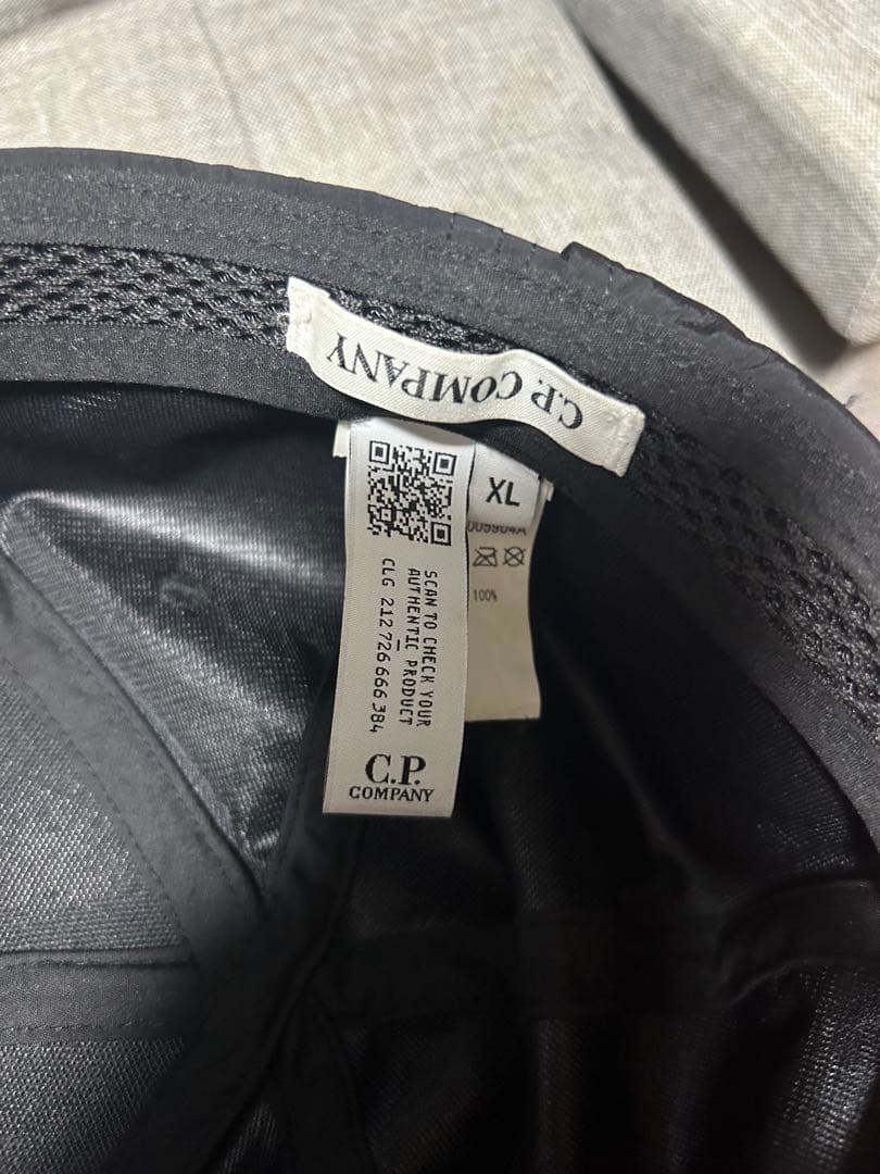 c.p.company ベースボールキャップ ゴーグル 帽子