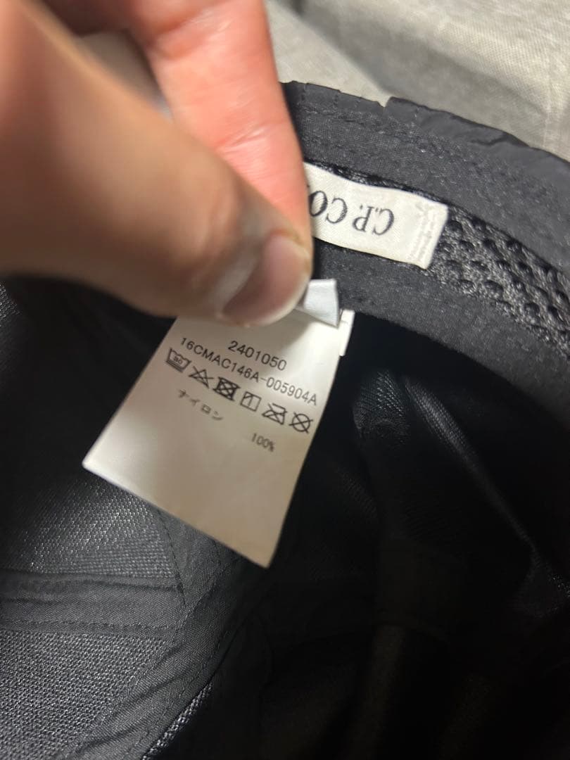 c.p.company ベースボールキャップ ゴーグル 帽子