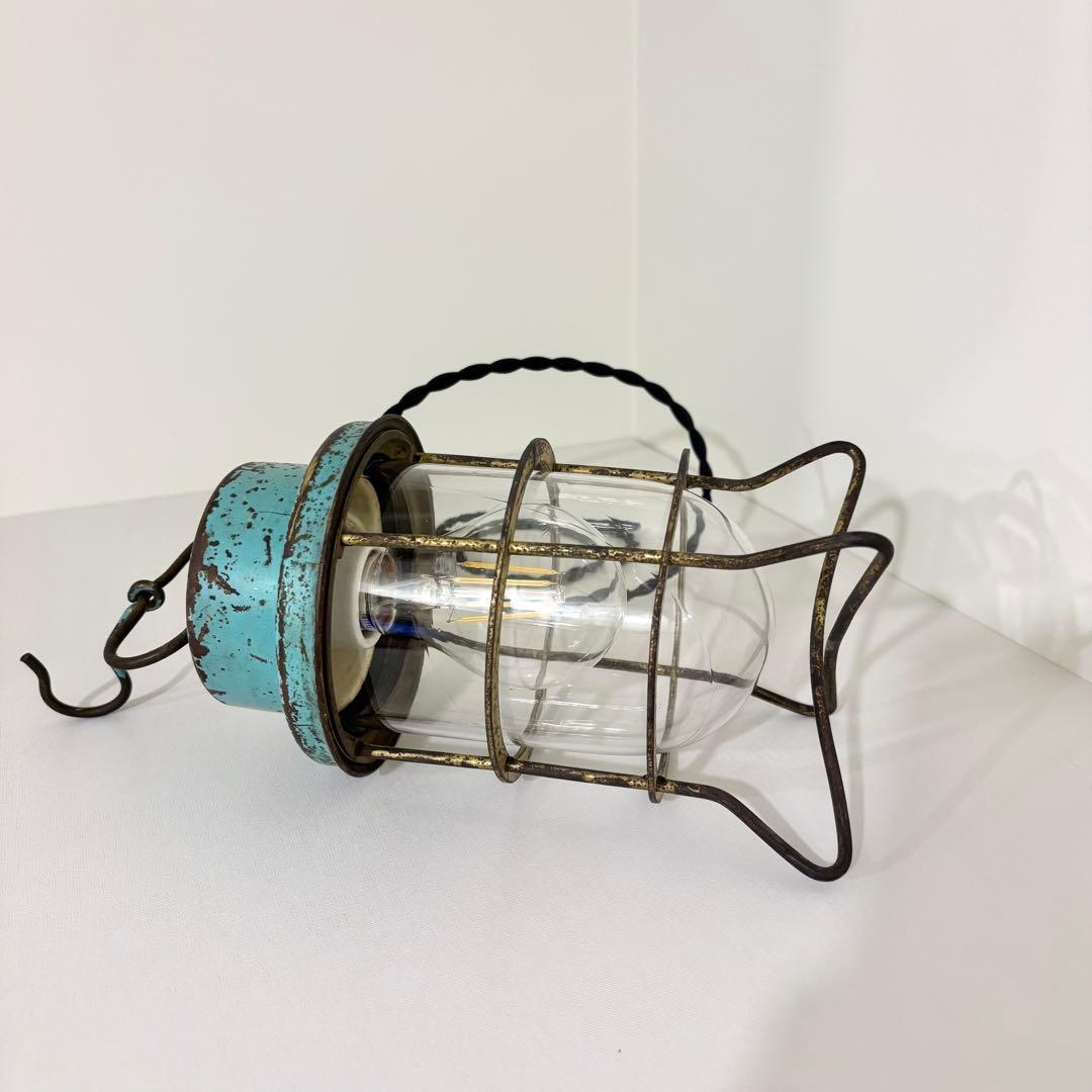 ランタン型 ランプ 吊照明 ペンダントライト インダストリアル シャビー