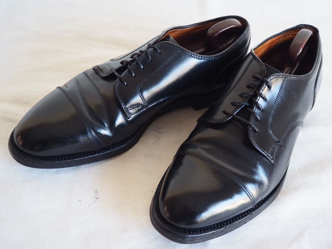 靴 Alden 2160 cordovan Straight Tip shoe