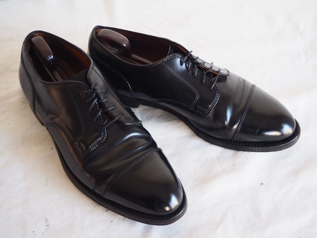 靴 Alden 2160 cordovan Straight Tip shoe