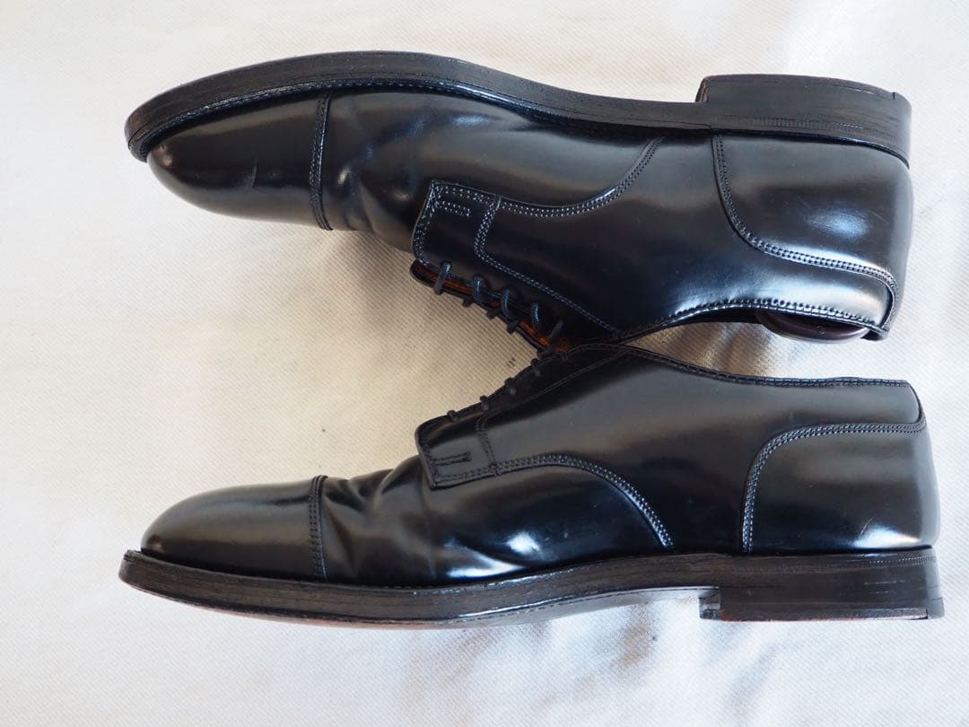 靴 Alden 2160 cordovan Straight Tip shoe