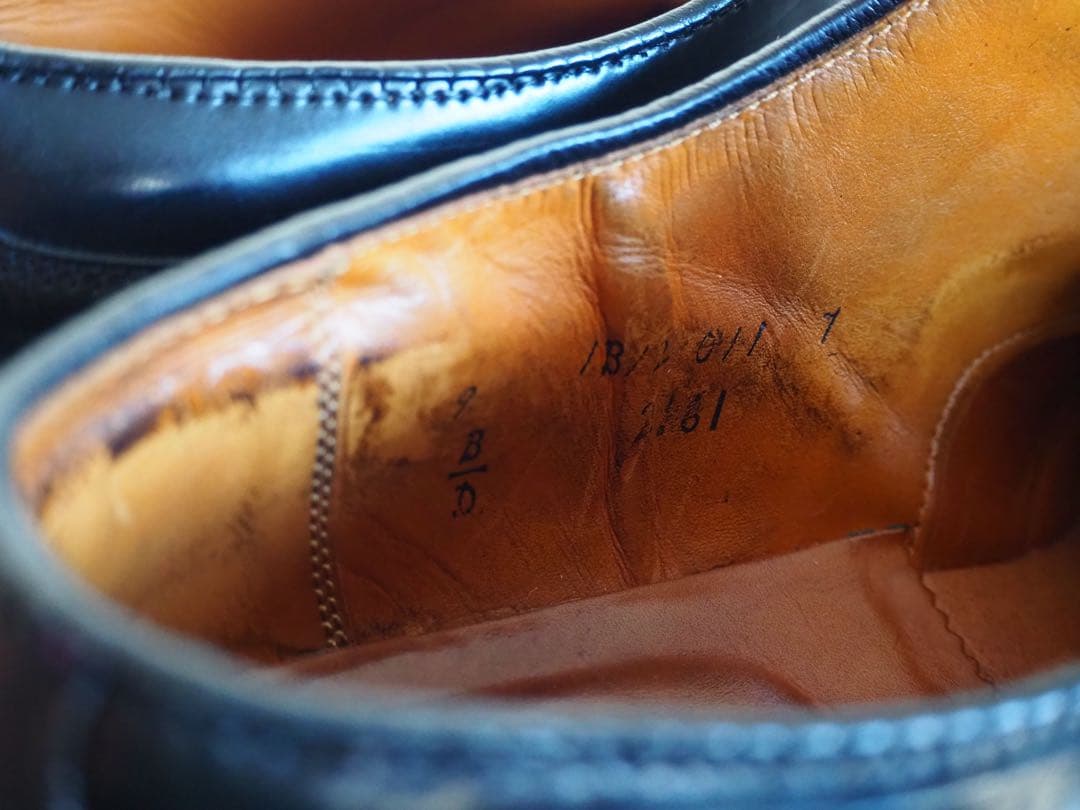 靴 Alden 2160 cordovan Straight Tip shoe