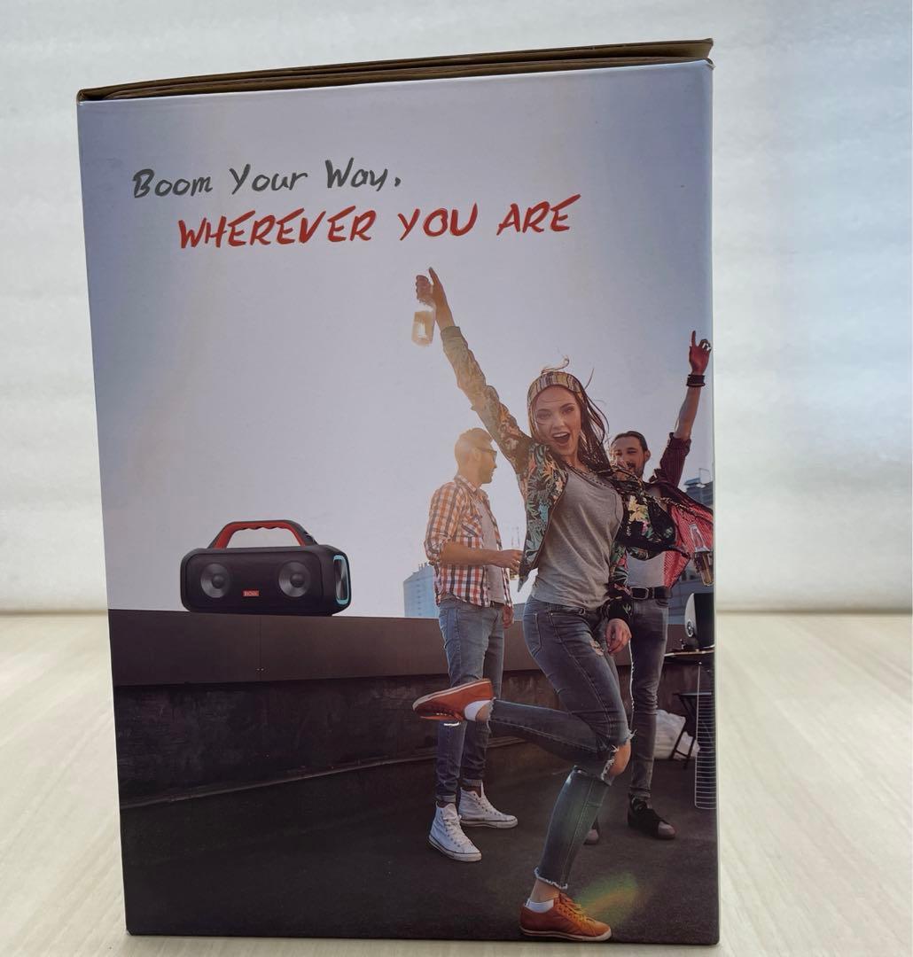 DOSSExtreme Boom S Bluetoothスピーカーグリーン