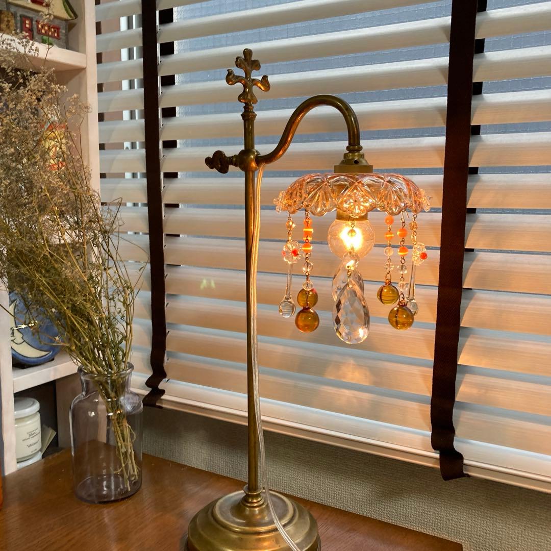 ミニシャンデリア（winter）1920年　フランスアンティーク　ランプ