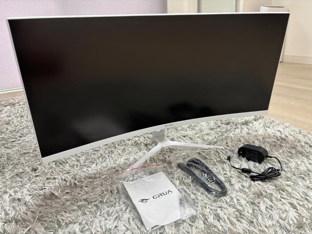 CRUA ウルトラワイドモニター 34インチ 3440×1440P)