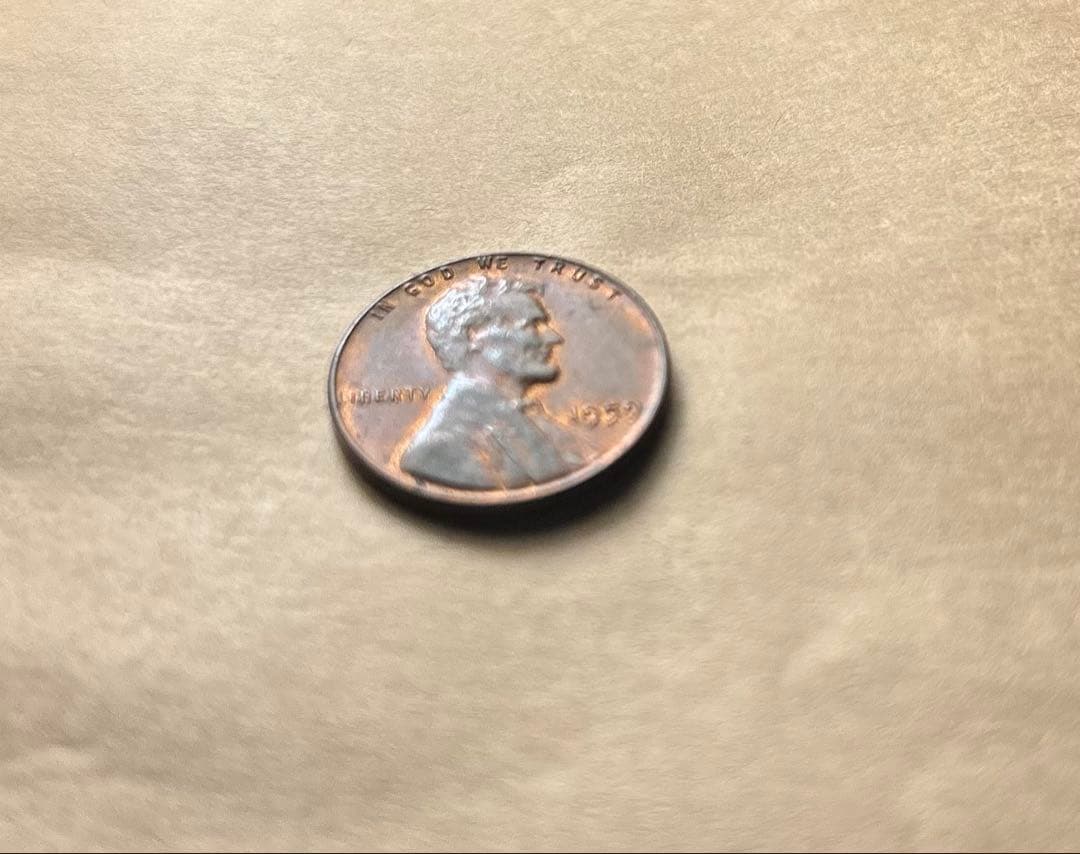 希少☆1959年 リンカーン 刻印エラー\"L\" & ミントマークなし