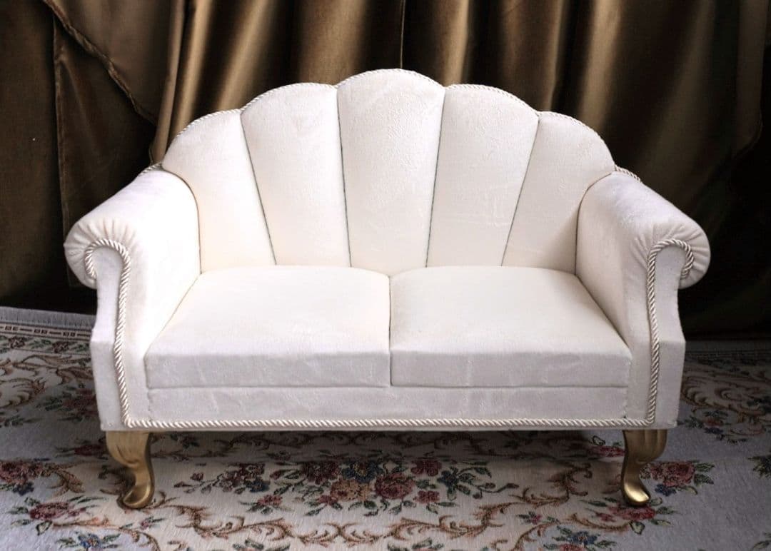 Sora 1/3シェル型ソファ2人用