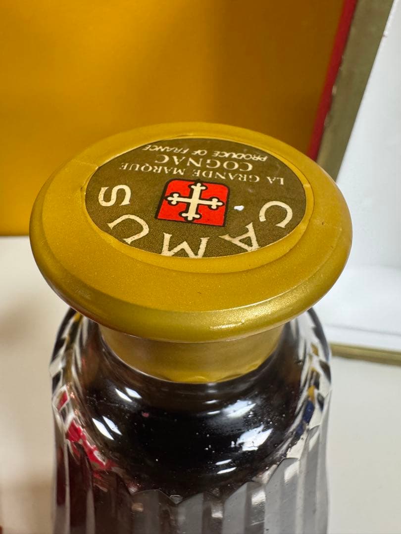 CAMUS コニャック Baccarat製 1863