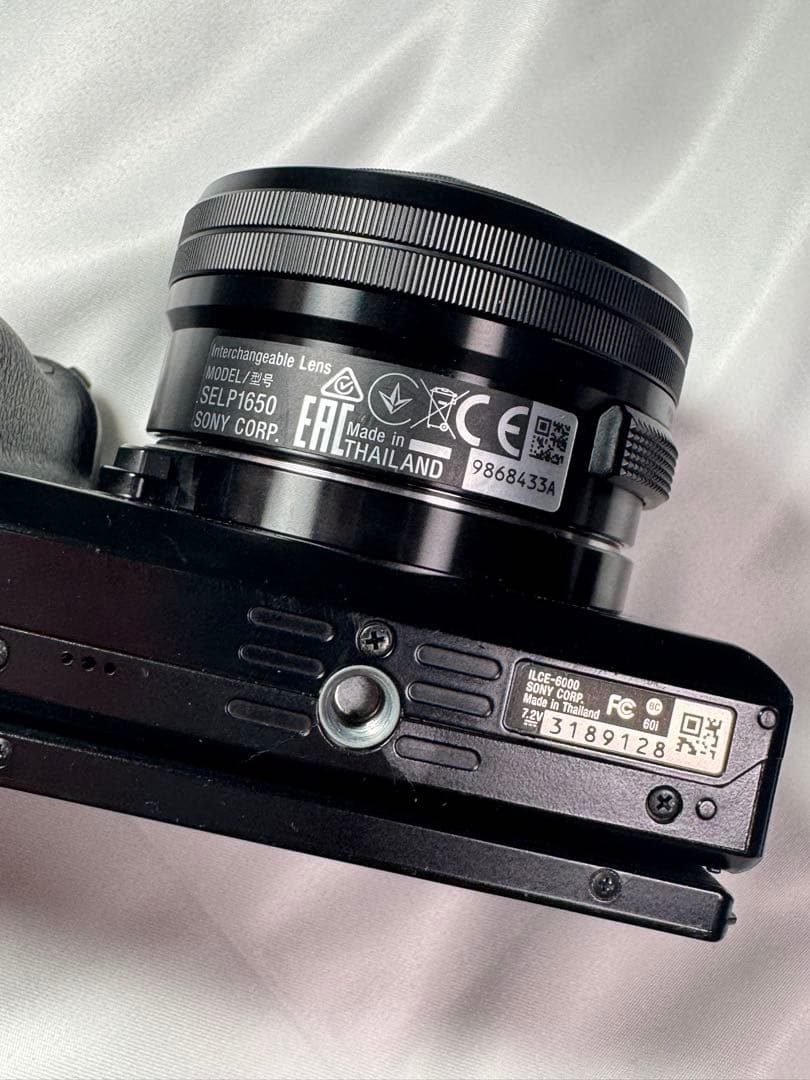 a6000 本体&バッテリー　SONY E PZ16-50F3.5-5.6OSS
