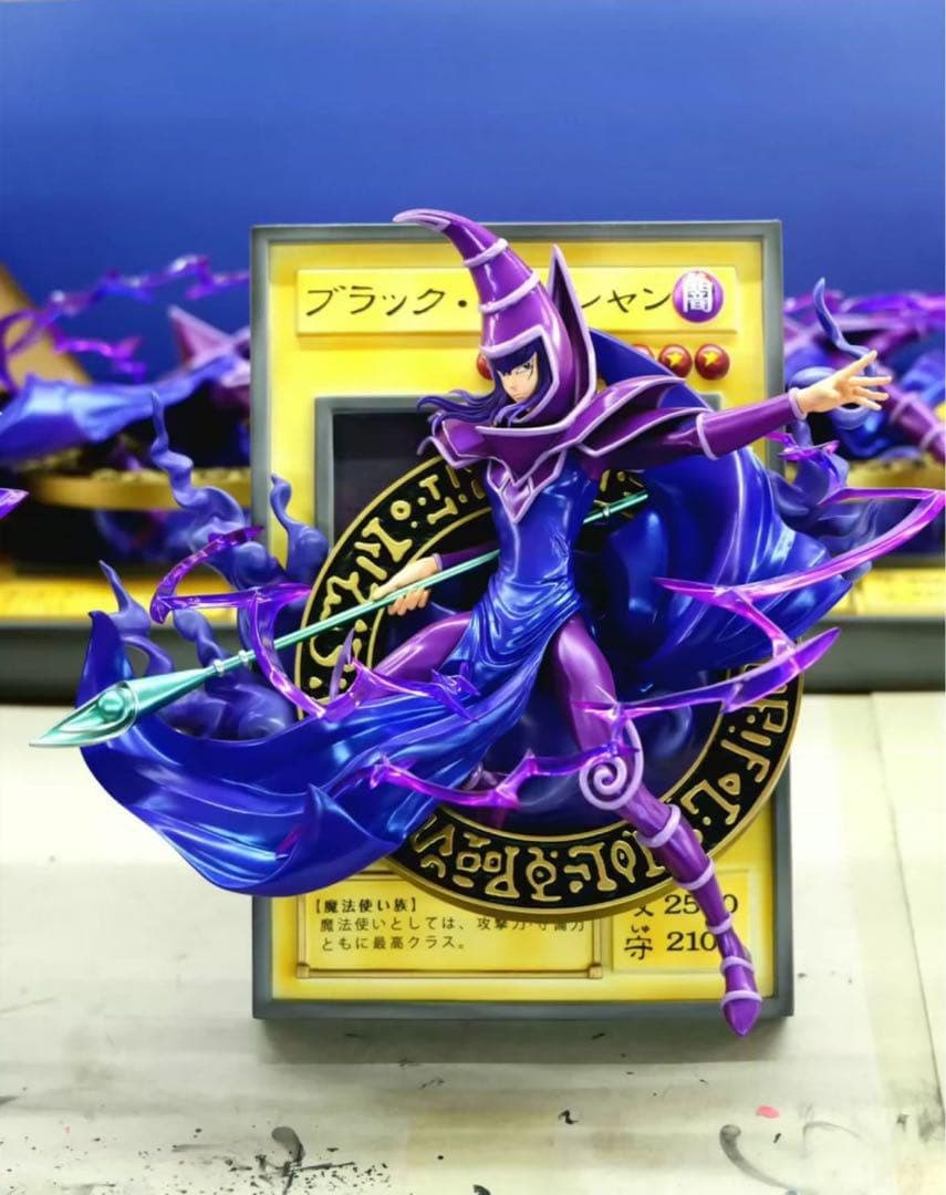 遊戯王　ブラック・マジシャン・ガール　フィギュア　ガレージキット