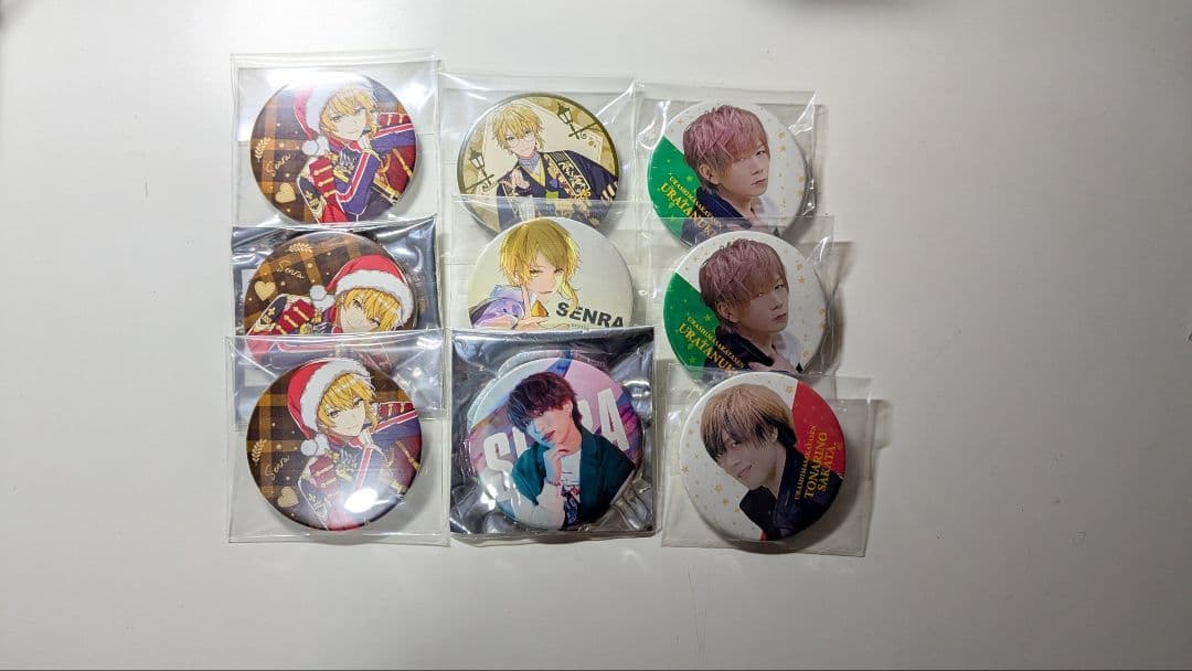 浦島坂田船 缶バッジ うらたぬき あほの坂田 となりの坂田 志麻 センラ 実写