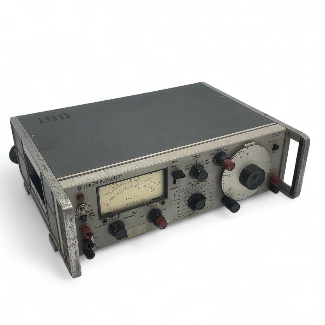 希少品 HP 334A DISTORTION ANALYZER オーディオ歪率計