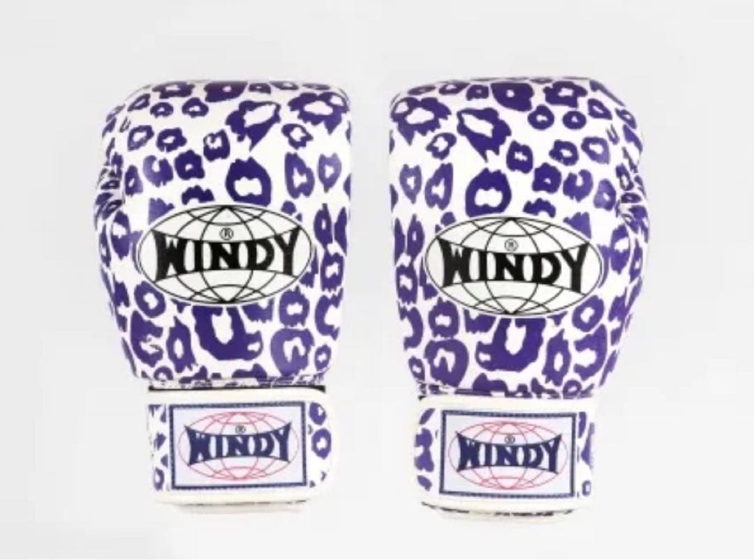 WINDY ヒョウ柄 ボクシンググローブ☆美品