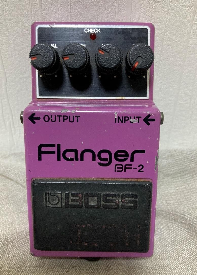 BOSS Flanger フランジャー BF-2 ゴムパーツおまけ付き