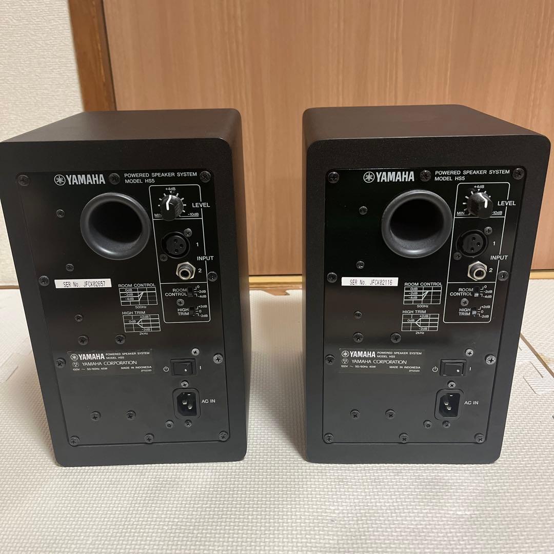 配信機器・PA機器・レコーディング機器 YAMAHA HS5