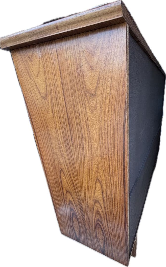 木製ガラス扉キャビネットサイドボード飾り棚ヴィンテージ引き出し付きレア商品