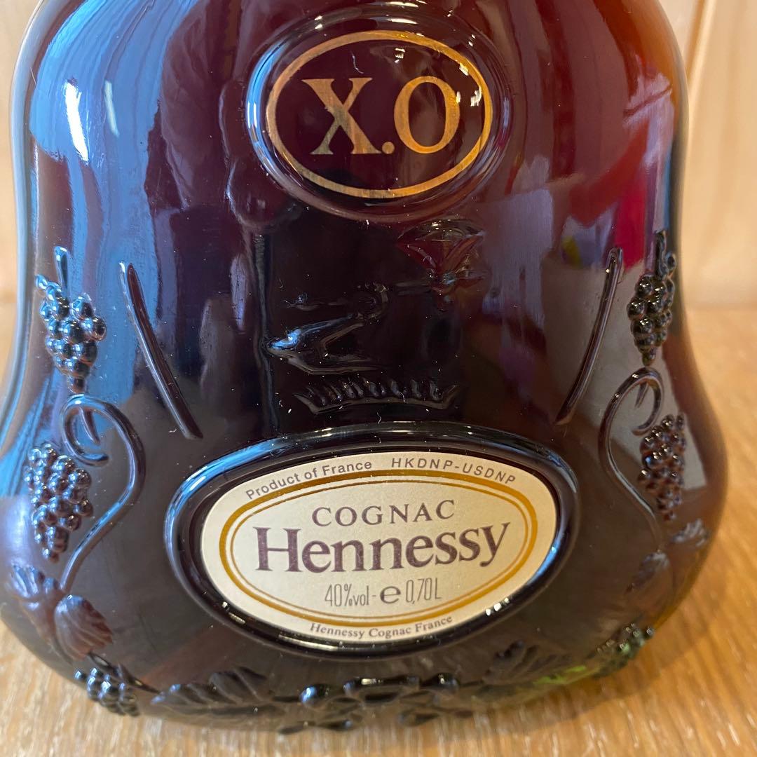 【未開封】Hennessy ヘネシーX.O 700mlグリーンボトル　金キャップ