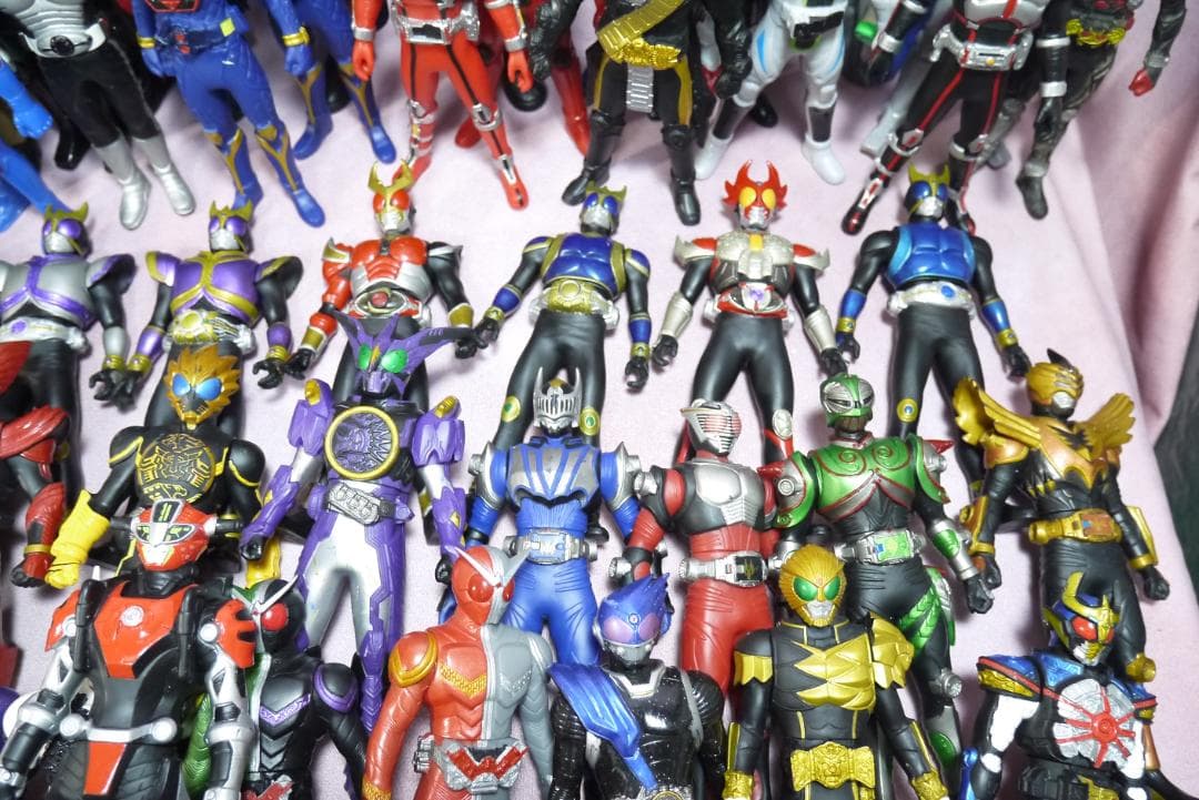 ライダーヒーローシリーズ　ビッグサイズソフビフィギュア　115体セット
