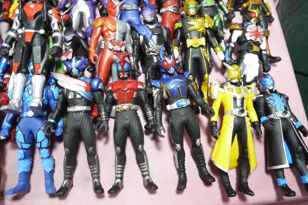 ライダーヒーローシリーズ　ビッグサイズソフビフィギュア　115体セット