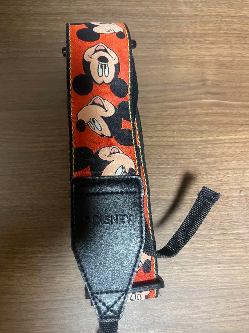WDW ディズニーカメラストラップ(ミッキーマウス)
