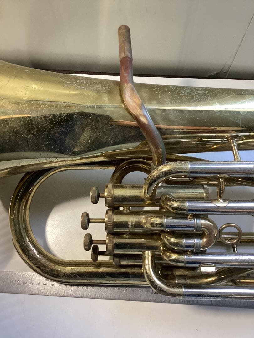YAMAHA ヤマハ ユーフォニアム YEP-321 　錆、凹みあり