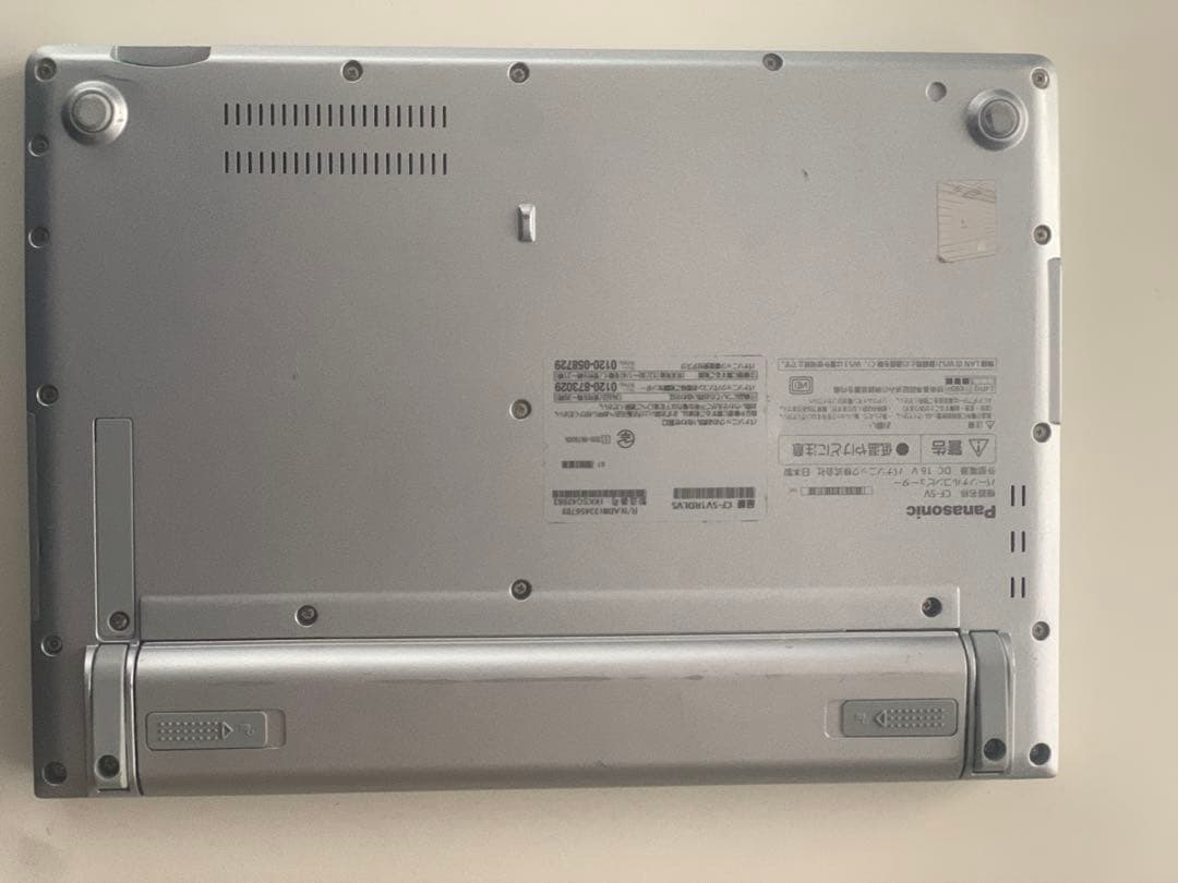 Windowsノート本体 Panasonic Let's note cf sv1