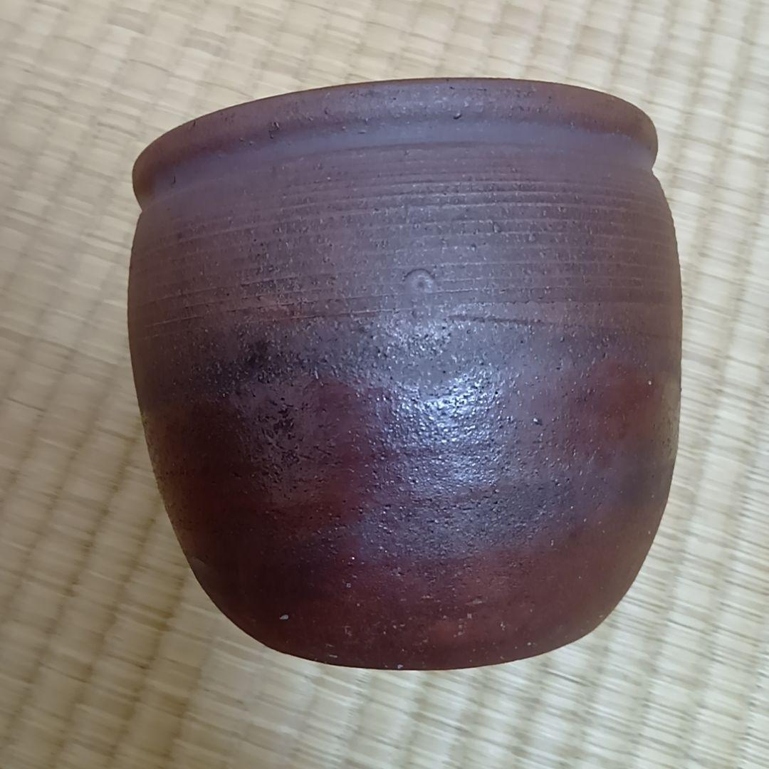 骨董品　備前焼　建水　茶道具　鉢　壺　小物入れ アンティーク　コレクション　陶器