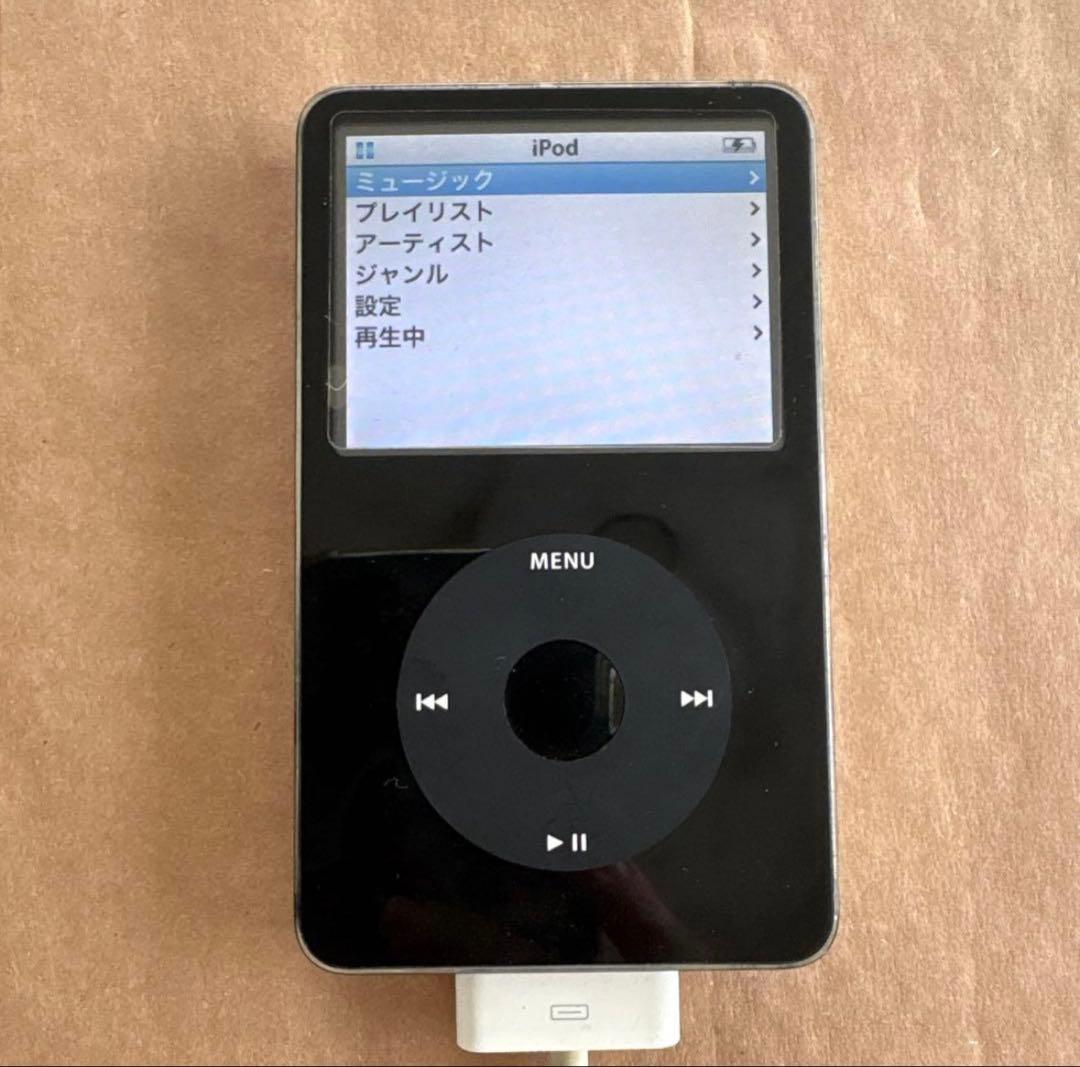 【名機】iPod 第5世代 30GB A1136 黒　Wolfson DAC搭載