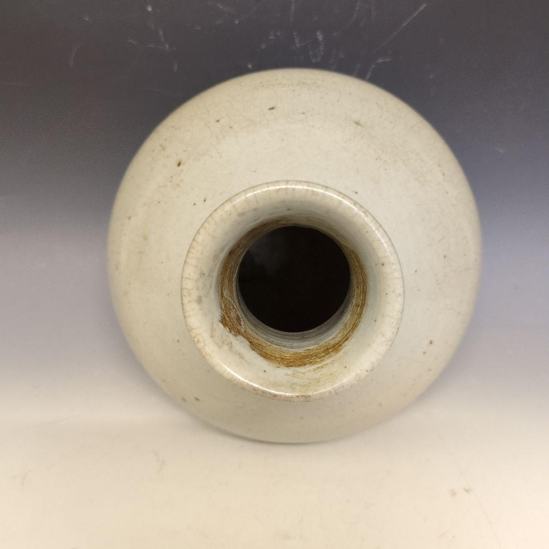 李朝白磁壷 李朝時代