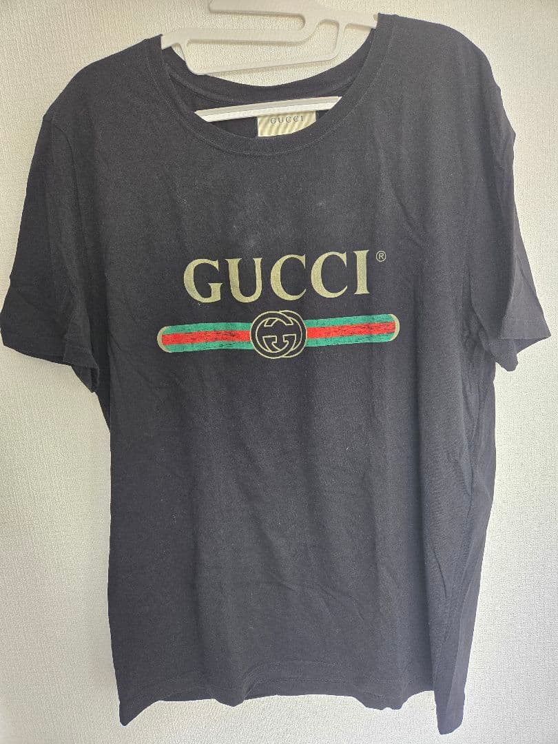 GUCCI ロゴTシャツ ブラック 正規品