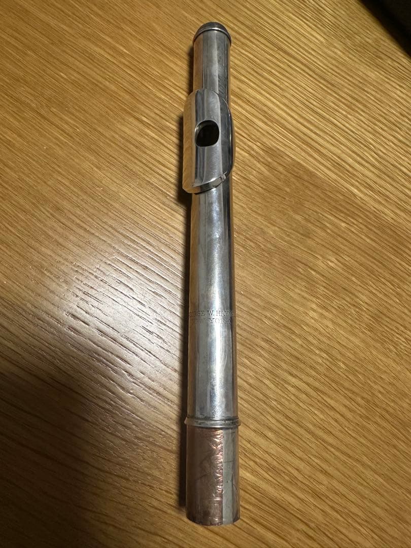 木製ヘインズフルート(頭部管2本付き(木製・銀製))