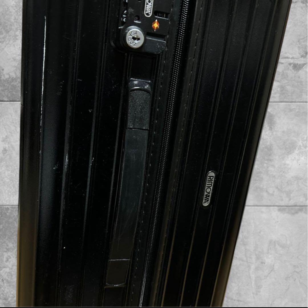 RIMOWA リモワ　 4輪 87L TSAロック ブラック キャリーケース