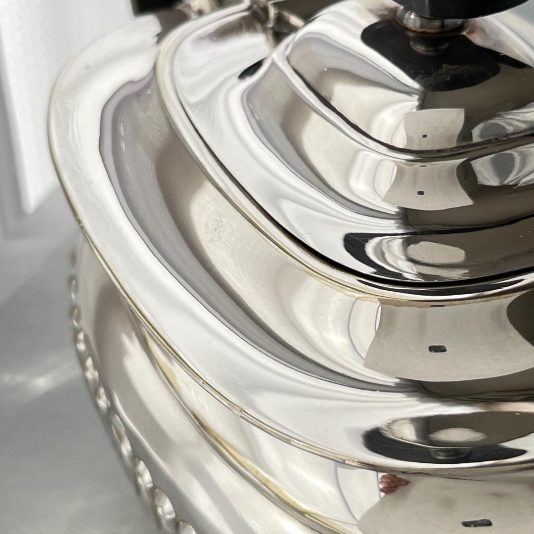 【G W Shirtcliffe & Son】 ハーフリブのティーセット 3点