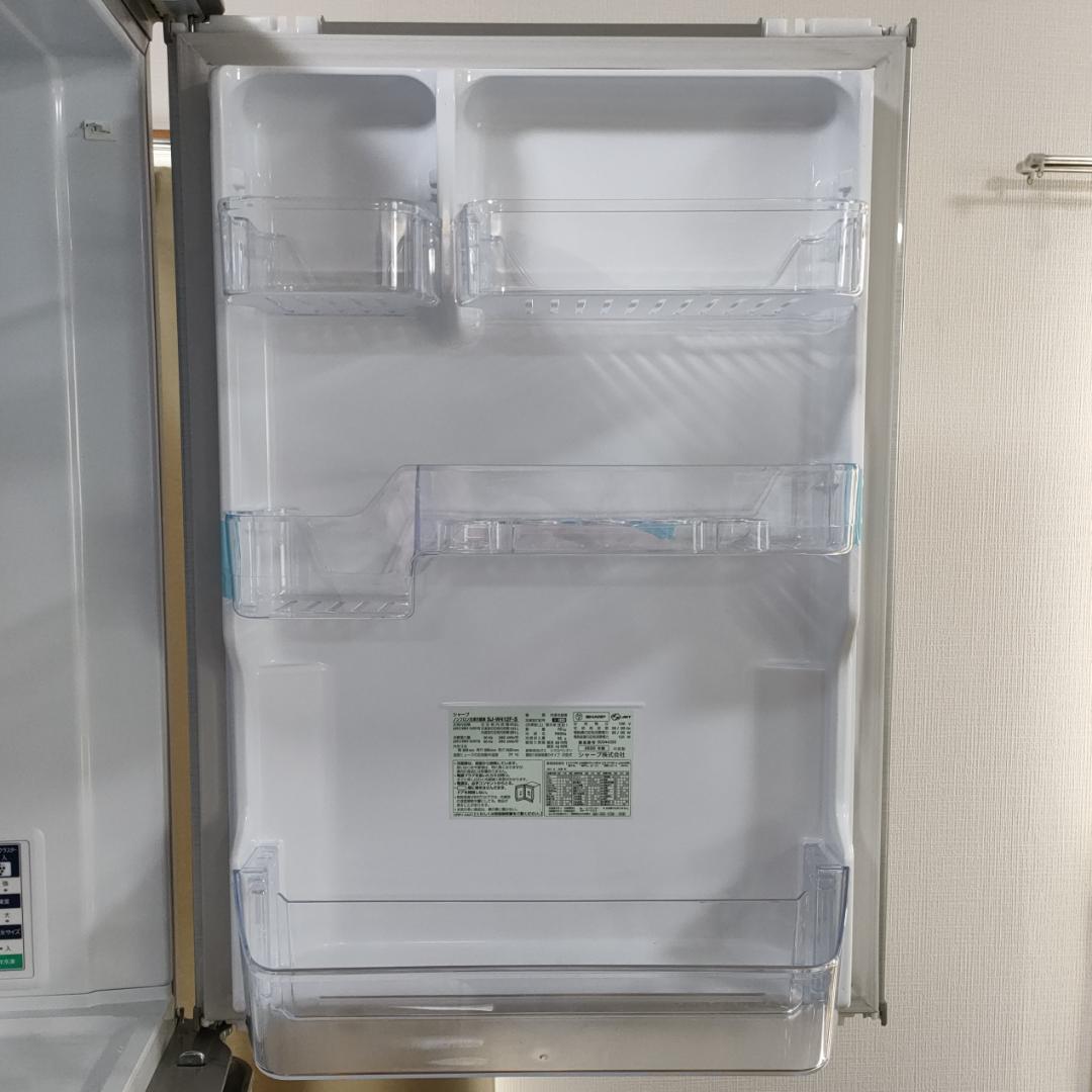 SHARP シャープ プラズマクラスター 冷蔵庫 412L SJ-W412F-S