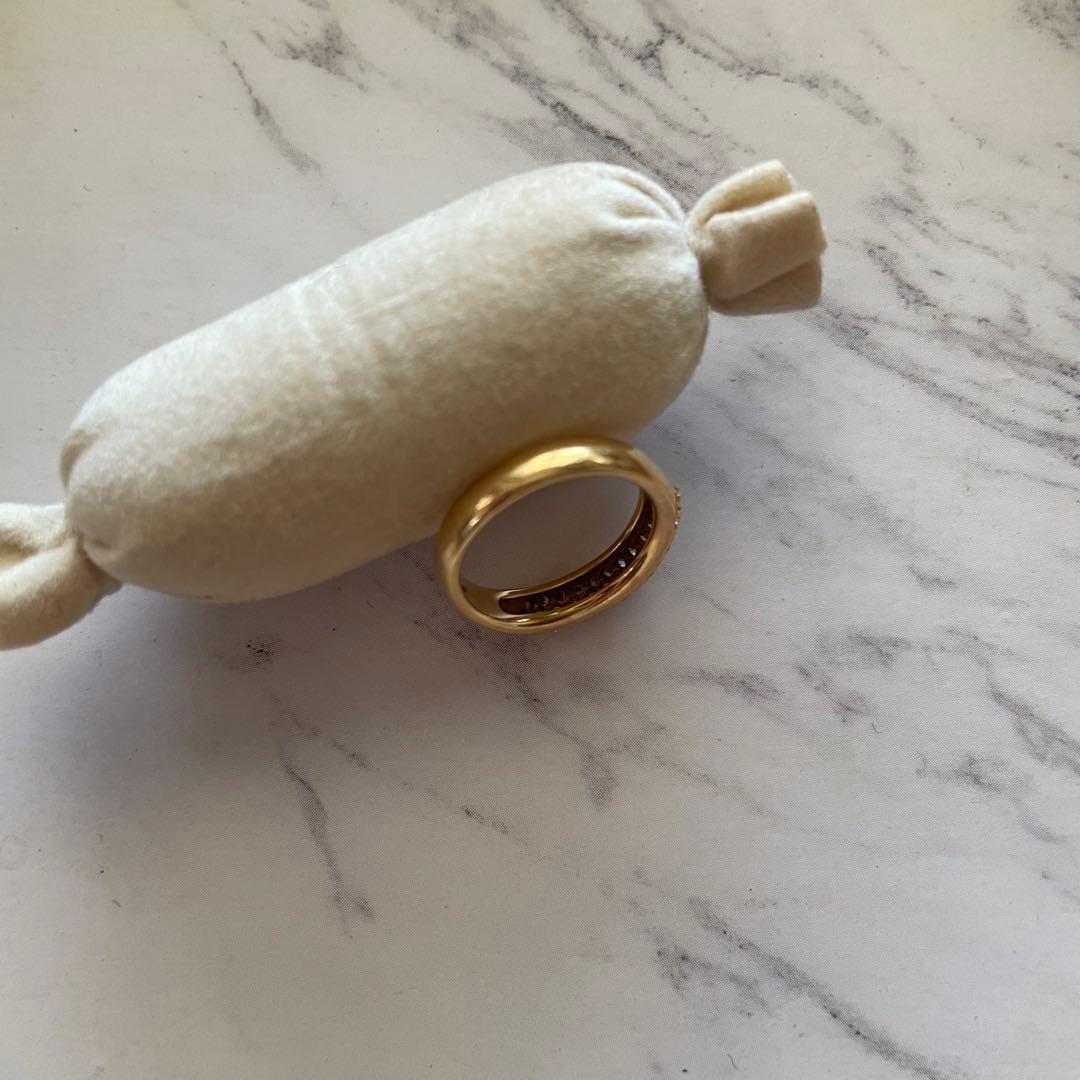 Ponte Vecchio K18YG ダイヤモンドリング ポンテヴェキオ