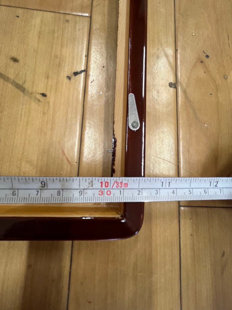 うるし塗り衝立　帯飾り　アート作品向け