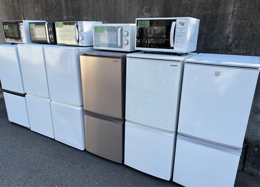 【高年式】お任せ4点セット 一人暮らし用 冷蔵庫、洗濯機