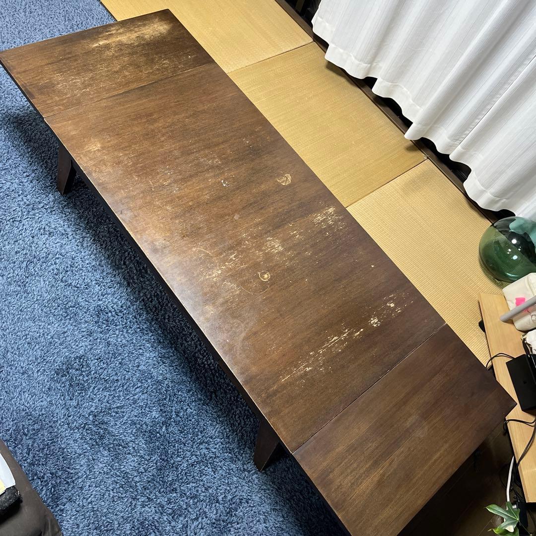 ギミック　可動部良好　ローテーブル　ダイニングテーブル