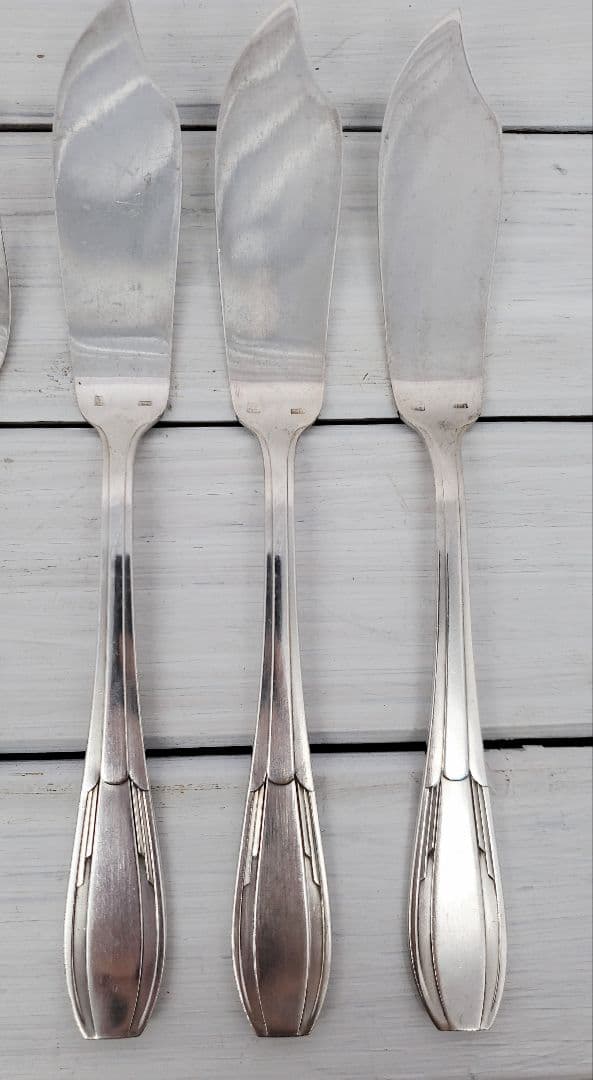 フランス　アンティーク　Perrin　シルバープレート　フォーク カトラリー