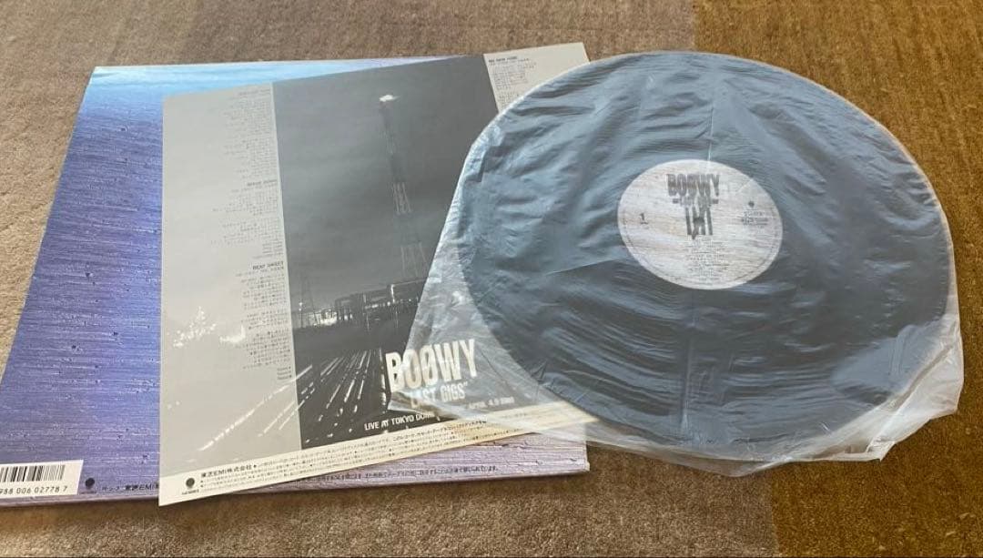 【レコード】BOOWY レコード4枚セット+おまけ