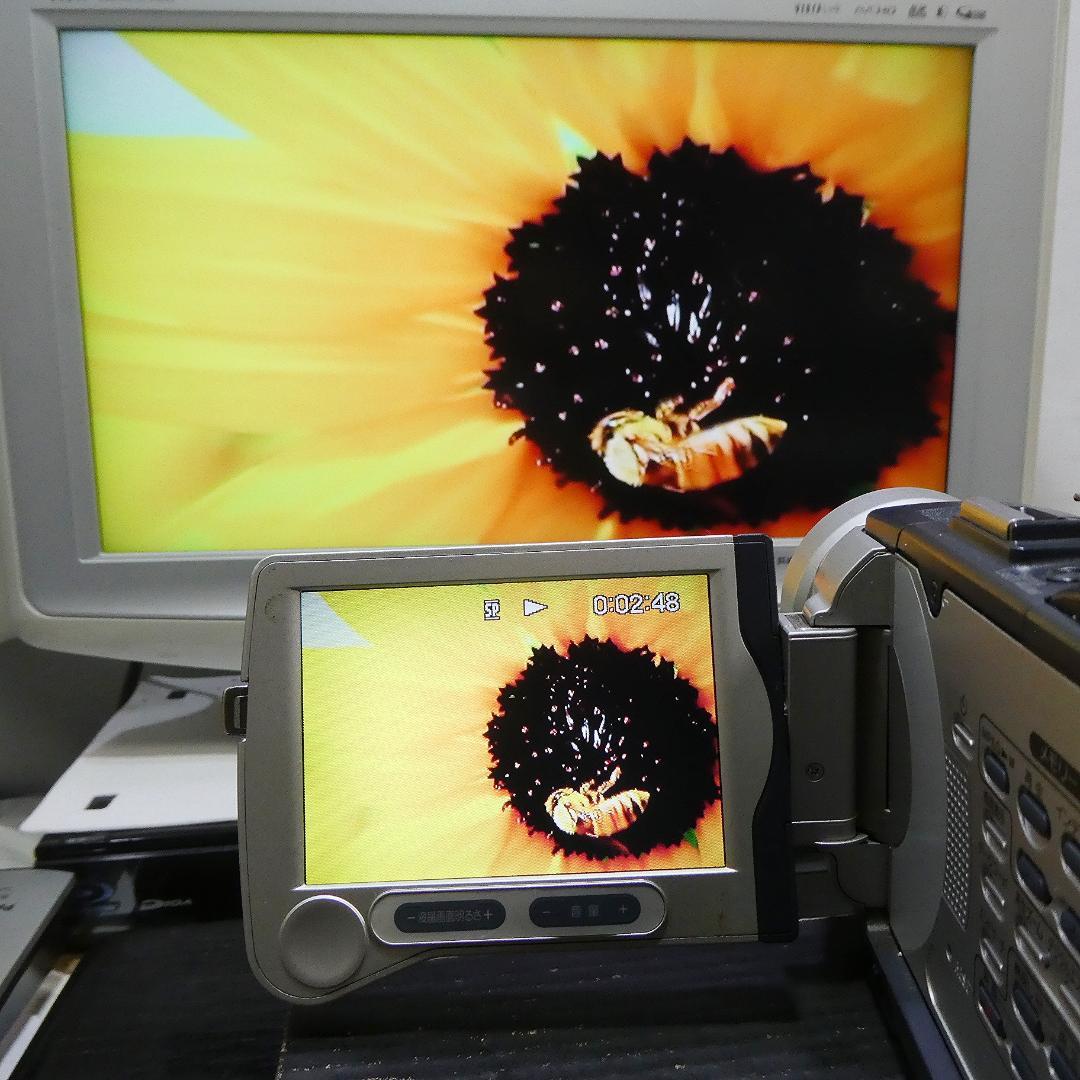 動作品ソニー DCR-TRV30 MiniDVビデオカメラ　DVDダビングに最適