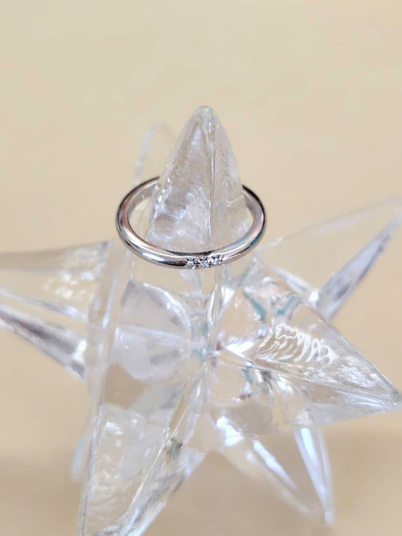 【美品】ティファニー フォーエバー ウエディングバンドリング 8.5号 送料無料