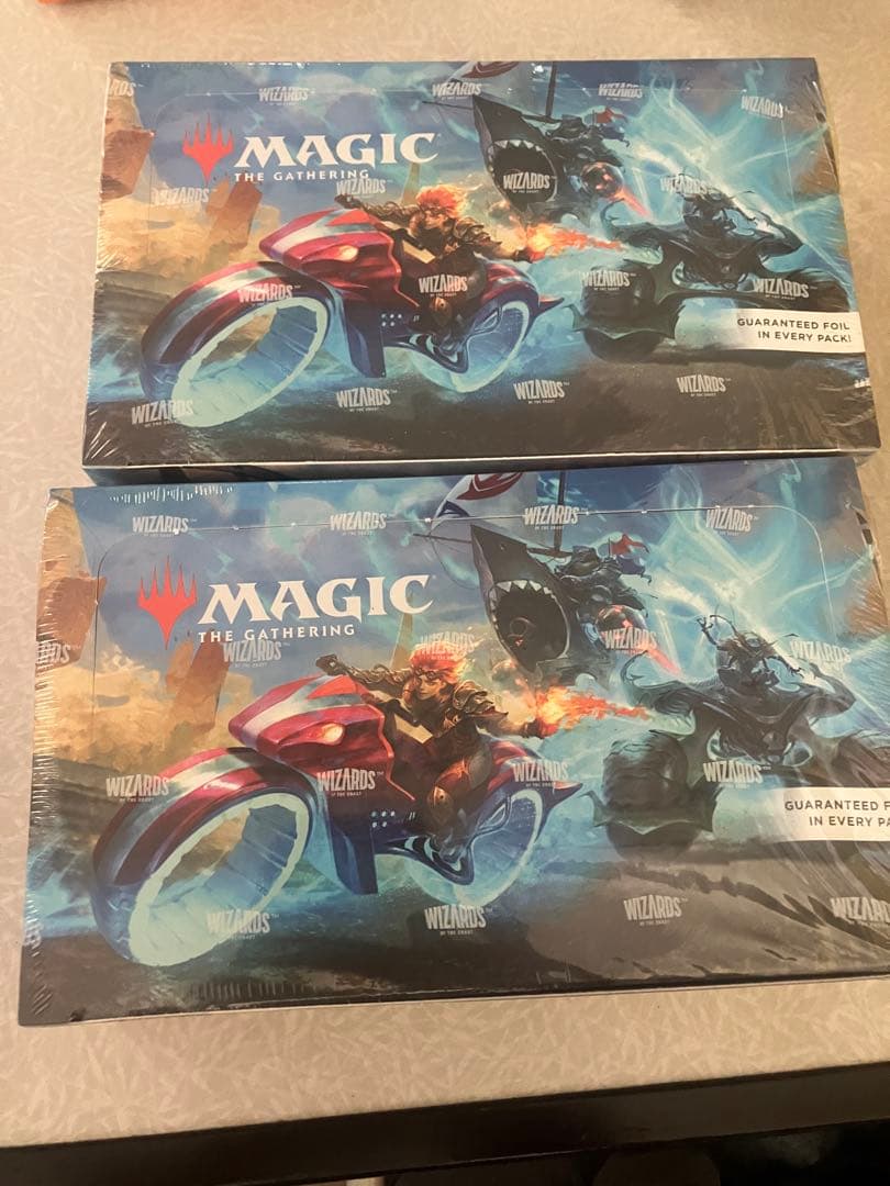 マジック：ザ・ギャザリング 霊気走破　プレイブースターbox 英語版　2つセット