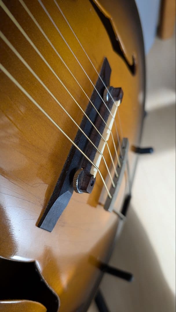 サンバースト アコースティックギター フルボディピックギターmontano昭和