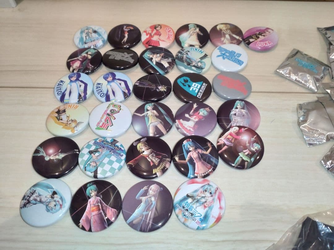 初音ミク　ミクの日大感謝祭　缶バッチ